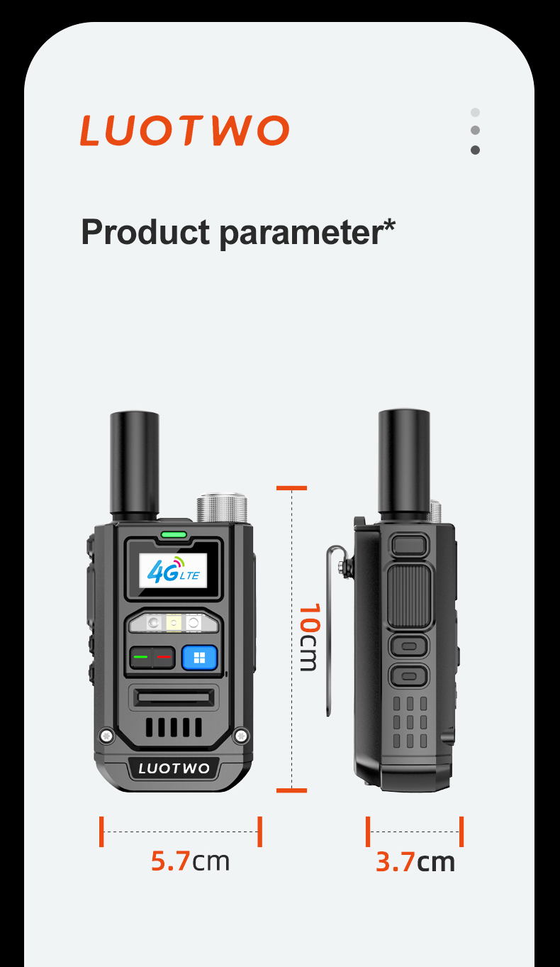 LUOTWO walkie talkie N6800_11