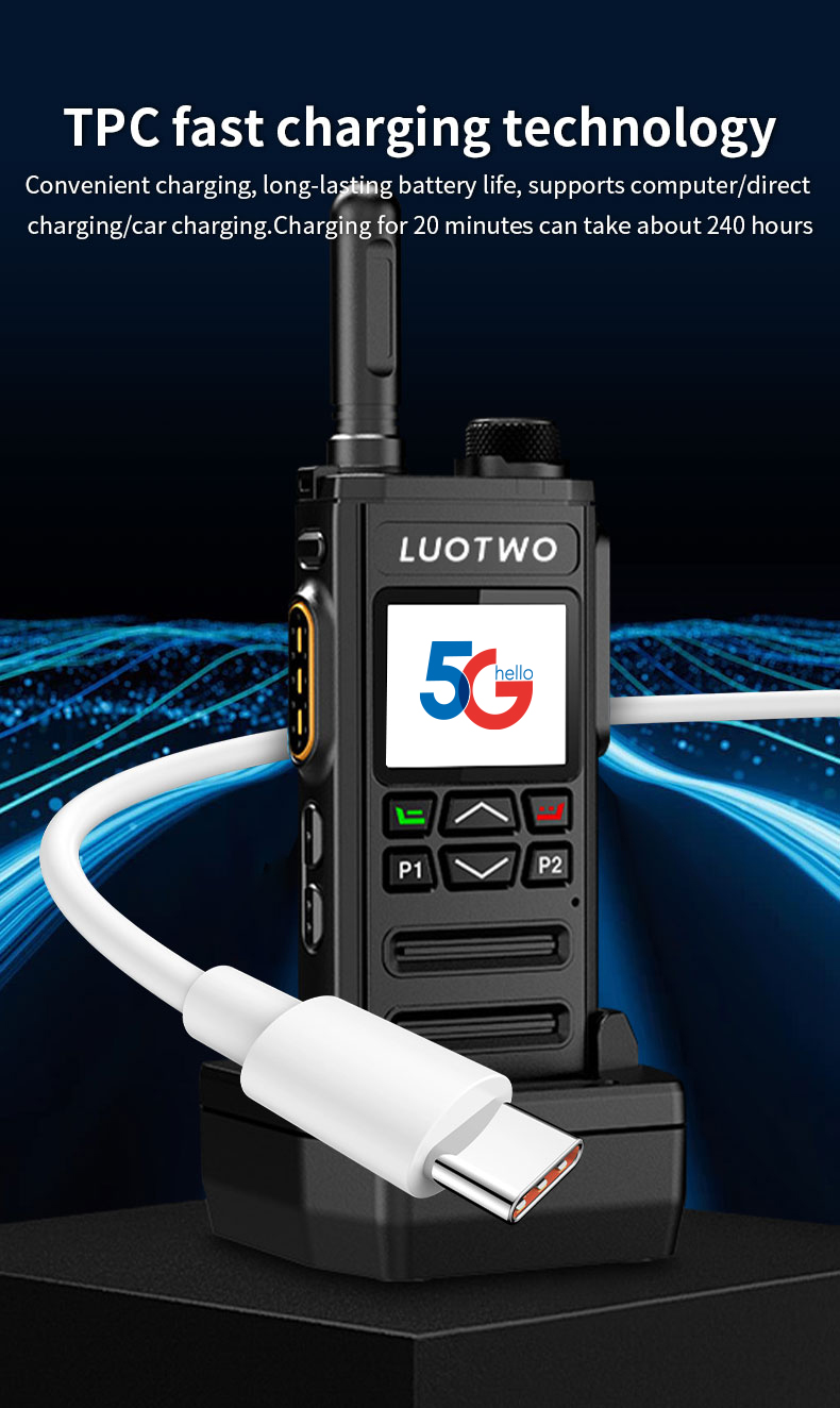 LUOTWO Zello Starlink Walkie Talkie DG2000