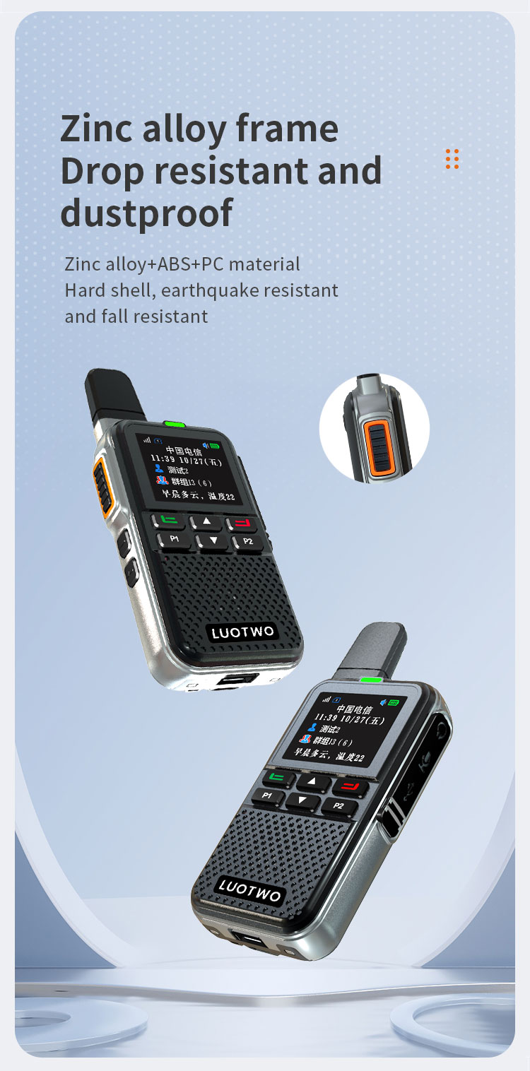 LUOTWO DG6700 LTE 5G Walkie Talkies 