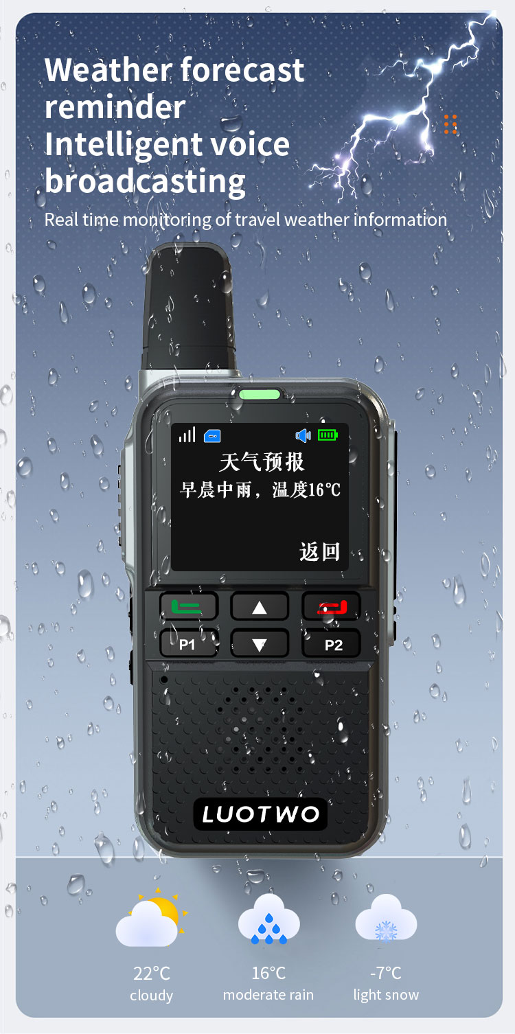 LUOTWO DG6700 LTE 5G Walkie Talkies 