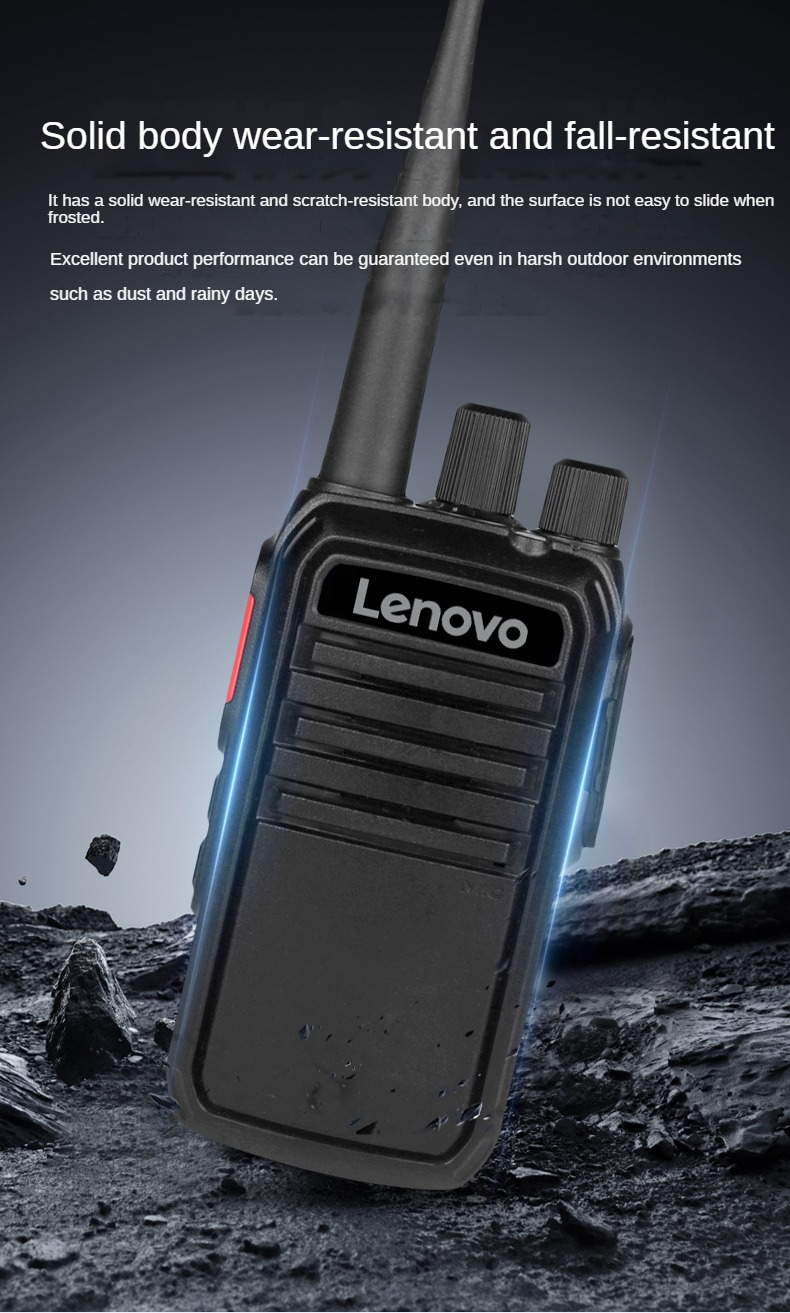 Lenovo C11+ Walkie-Talkie 16 Channel Two Way Radio