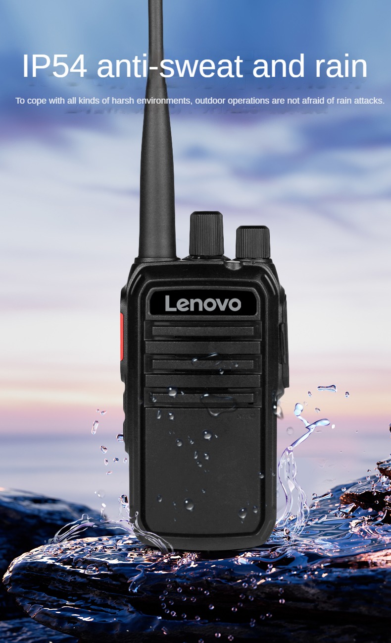 Lenovo C11+ Walkie-Talkie 16 Channel Two Way Radio