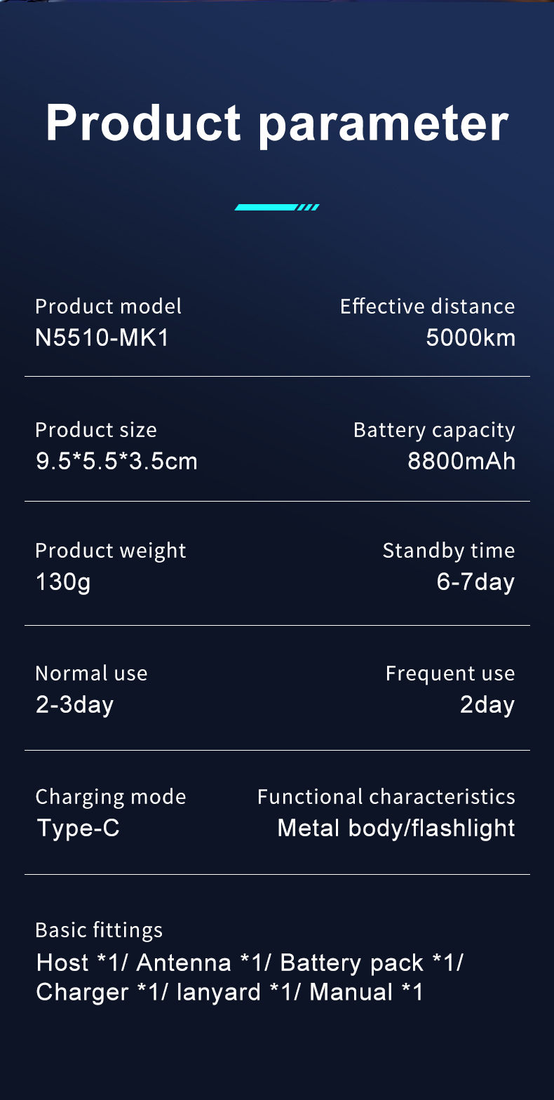 LUOTWO walkie talkie N5510-MK1_10