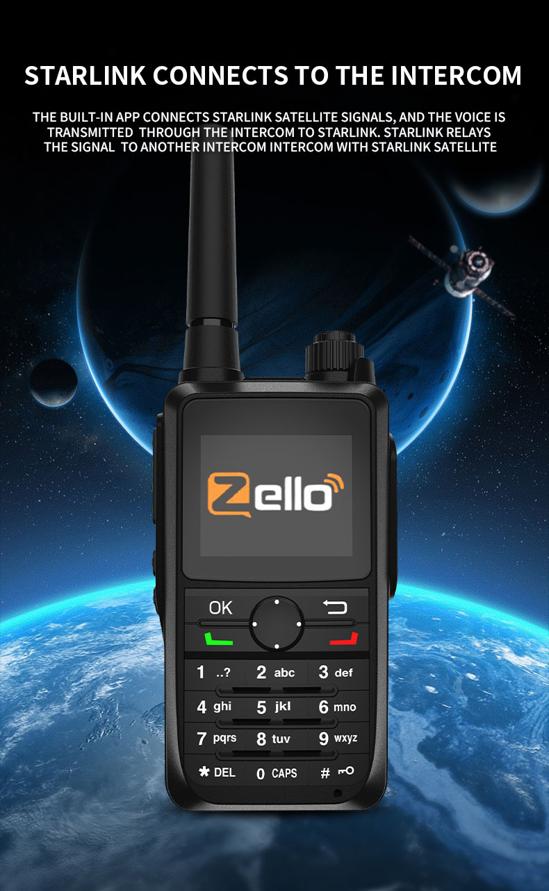 Starlink Walkie Talkie Zello DG6300