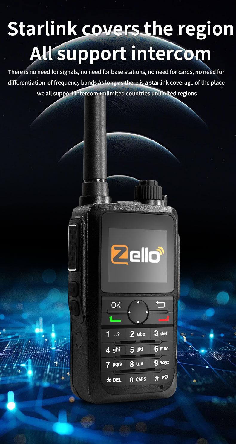 Starlink Walkie Talkie Zello DG6300