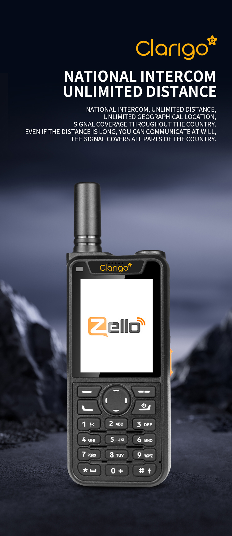 Clarigo M920 Zello Walkie Talkie