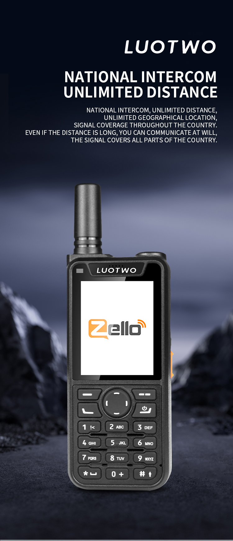 LUOTWO M920 Zello Walkie Talkie 