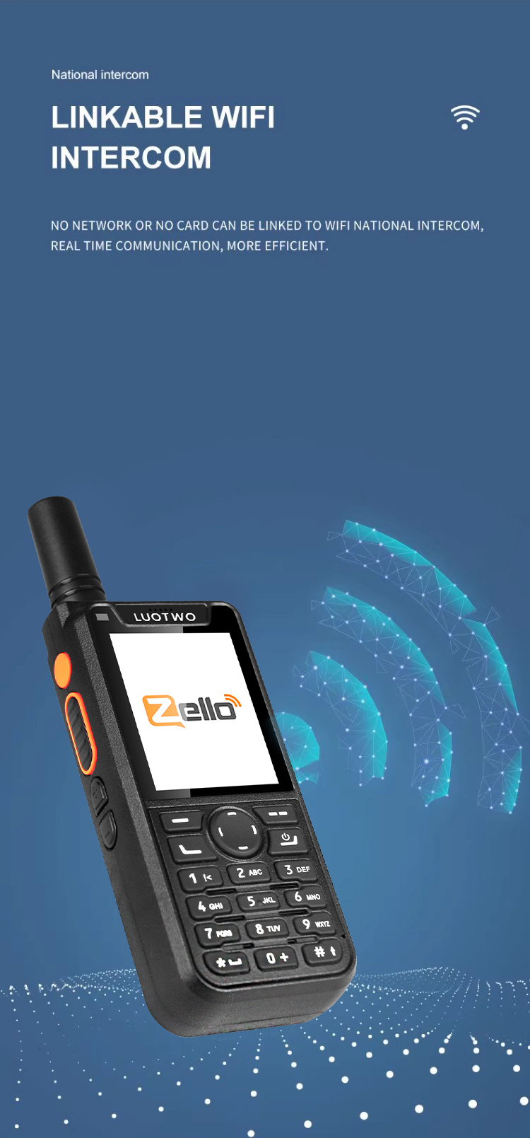 LUOTWO M920 Zello Walkie Talkie 