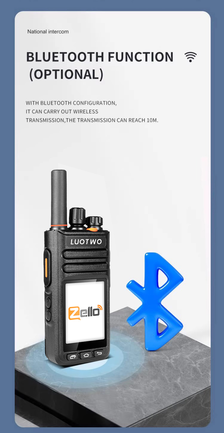 LUOTWO M3 Zello 2G/3G/4G Walkie Talkie