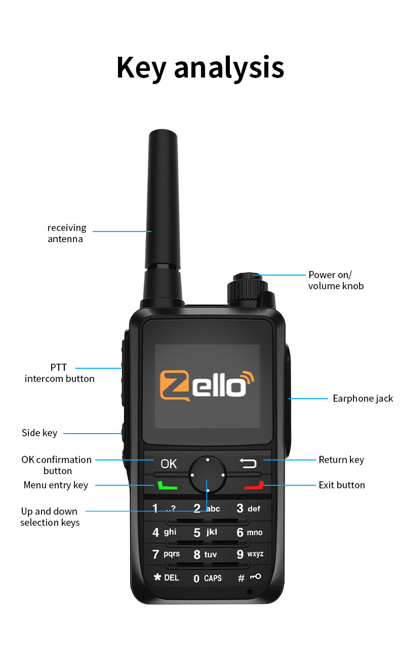 Starlink Walkie Talkie Zello LUOTWO DG6300