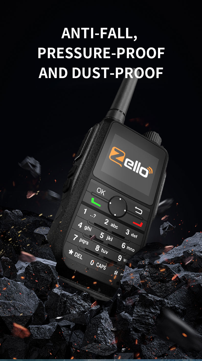 Zello DG6300 National Intercom Walkie Talkie Support WiFi bluetooth Long Range Radio